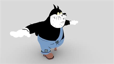 Pegleg Pete (Mickey Mouse TV Series) - 3D model by glittermocha ...