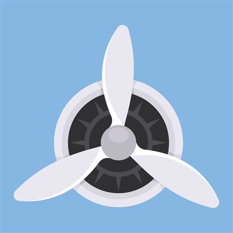 Vector Image Of A Turboprop Engine 22639769 Vector Art at Vecteezy