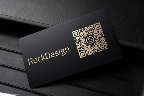 Metal Business Cards With Qr Code