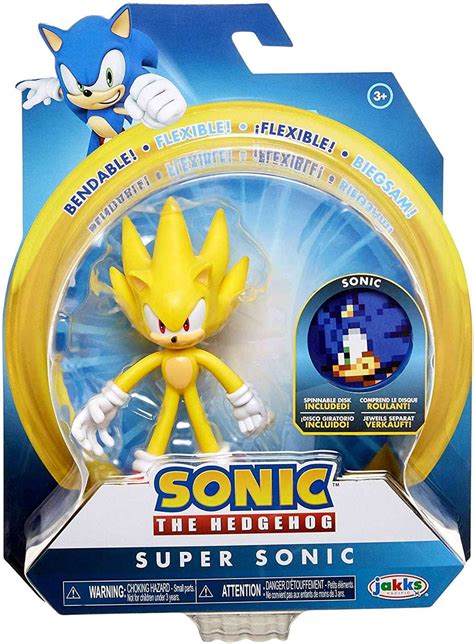 Sonic The Hedgehog Basic Super Sonic Action Figure - Walmart.com