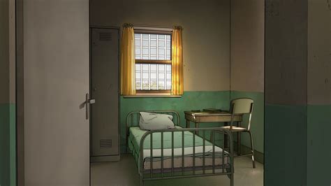 ArtStation - Undone / Mental hospital bedroom 1950