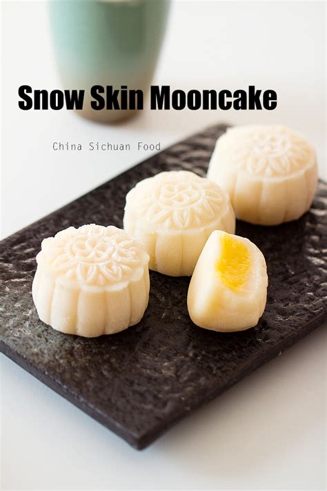 Snow Skin Mooncake-Video Recipe with Custard Filling - China Sichuan Food