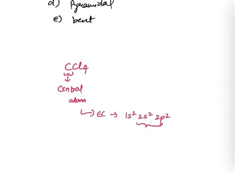 SOLVED: Draw the structure of carbon tetrachloride according to Lewis ...