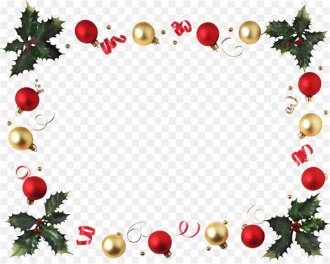 15 Free Christmas Photo Frames And Borders Png - Clip Art Library