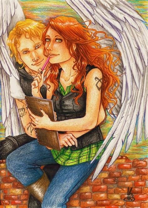 Jace and Clary - Jace & Clary Fan Art (36136252) - Fanpop