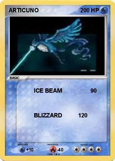 Pokémon ARTICUNO 232 232 - ICE BEAM 90 - My Pokemon Card