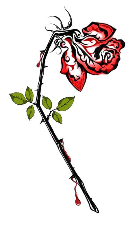 Wilted Rose Drawing | Free download on ClipArtMag