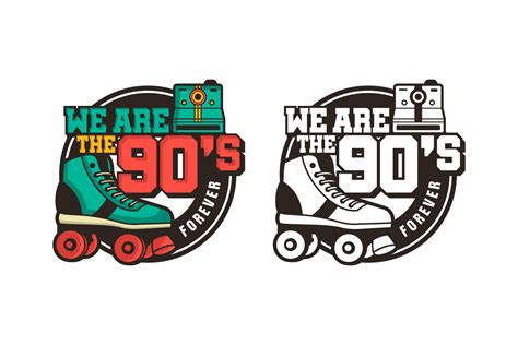 We are the 90s forever vector design logo 11292520 Vector Art at Vecteezy