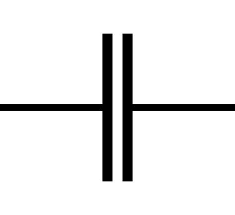 Schematic Symbol For A Capacitor