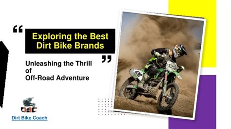 PPT - Best Dirt Bike Brands - (Dirtbikecoach) PowerPoint Presentation ...