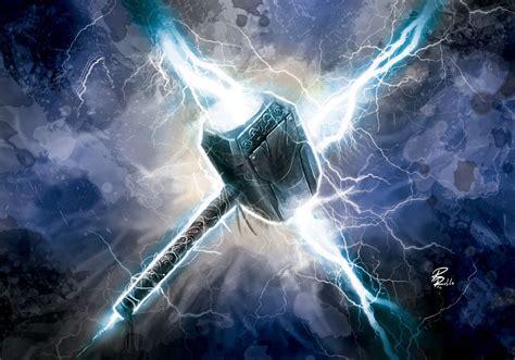 Mjolnir by shiprock on DeviantArt | Thor, Marvel thor, Thor wallpaper