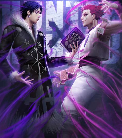 [Fan-art] Chrollo VS Hisoka by AHN JOO : r/HunterXHunter