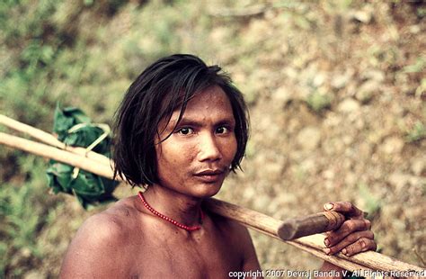 Shompen tribal man. | Devraj Bandla .V.