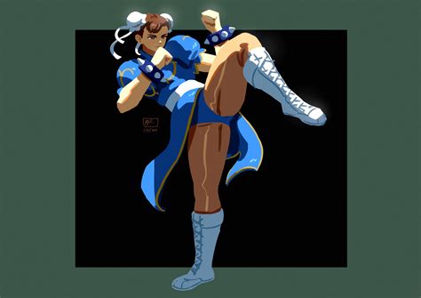 Chun Li fan art by me : r/StreetFighter