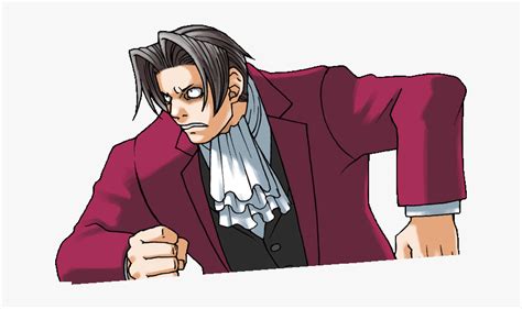 Ace Attorney Miles Edgeworth, HD Png Download , Transparent Png Image ...