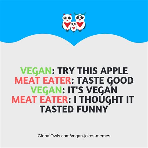 TOP Vegan Jokes and Memes that'll make you LOL - GlobalOwls