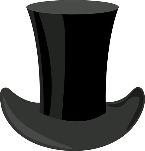 Black hat, illustration, vector on white background. 13787430 Vector ...