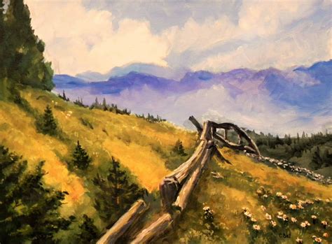 Broken Fence, Invermere [1091] | ArtMatch Online Gallery