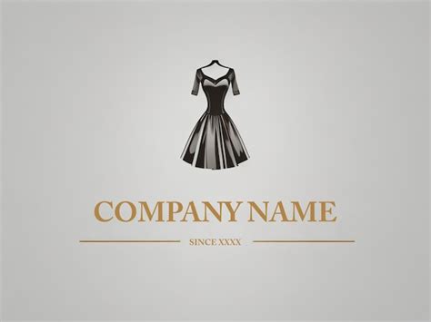 Premium Vector | Dress logo Brand for Startup