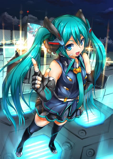 Hatsune Miku by seviamins06 on DeviantArt