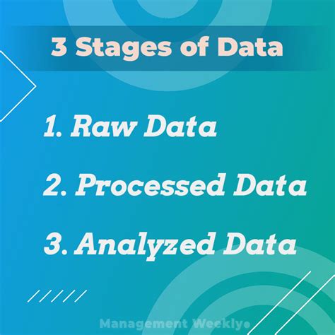 Examples of raw data - for analysis and research - Management Weekly