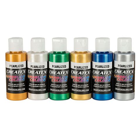 Metallic Pearlized Airbrush Paint Set | Createx