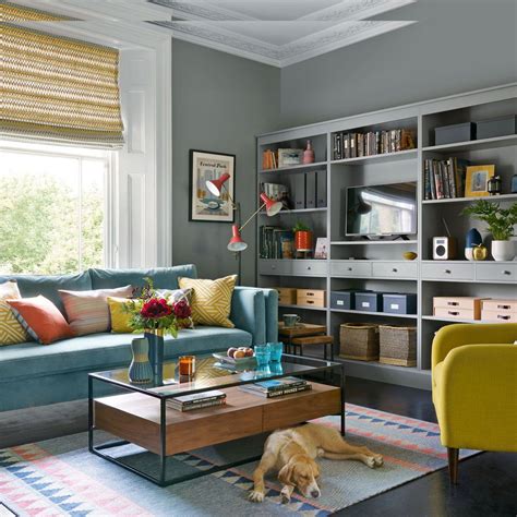 Looking for modern living room ideas? Be inspired by modern grey living ...