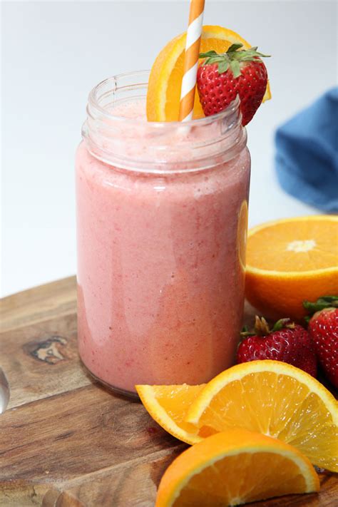 Orange Juice Smoothie - The Idea Room