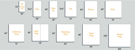 Mattress Sizes And Bed Dimensions Guide Casper | eduaspirant.com