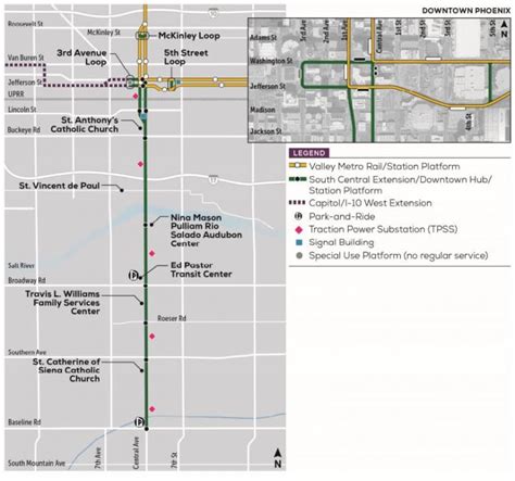 Phx Light Rail Map | Shelly Lighting