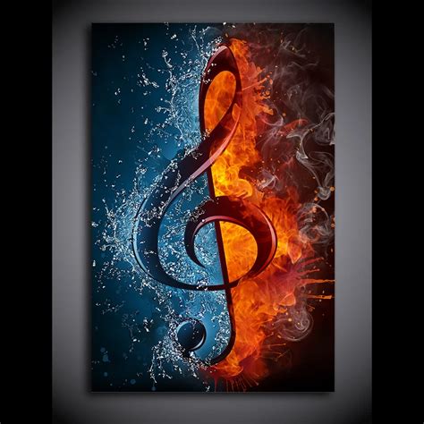 Music Canvas Art » Music Note Gifts