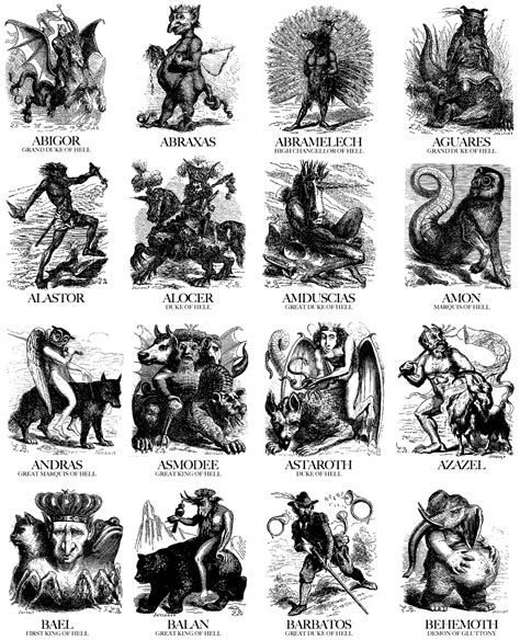 Demonology, Occult art, Demon