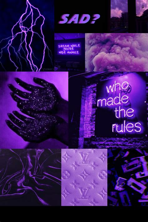 Purple aesthetic mood board | Iphone wallpaper tumblr aesthetic, Purple ...