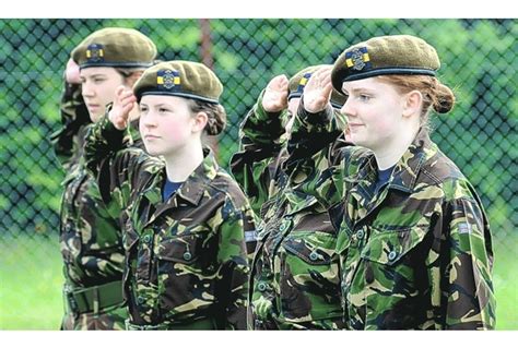 BRITISH COURAGE! Teenaged Army Cadets will wear their uniforms in ...