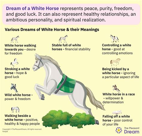 Dream of A White Horse Meaning – Feeling Confident and Encouraged to ...