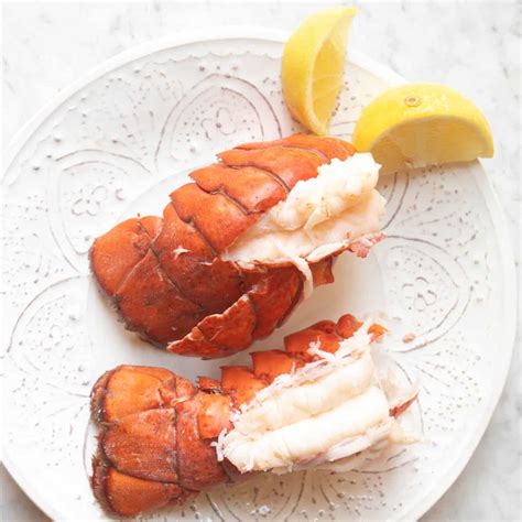 Butterflied Steamed Lobster Tails With Herb Butter - The Matbakh