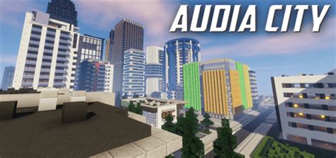 Audia City | Bedrock Edition v1.5 - MCPE Maps | minecrafts.us