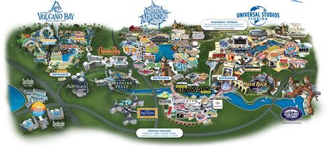 Printable Universal Studios Orlando Map - Templates Printable Free