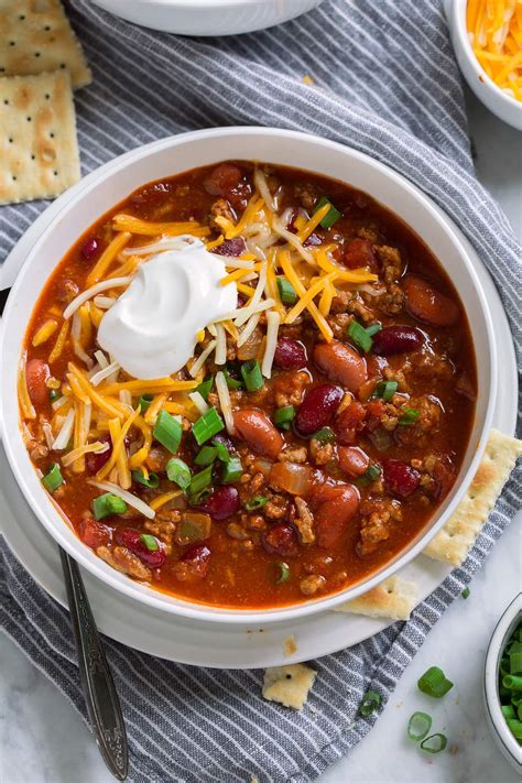 Easy Slow Cooker Chili (BEST Chili Ever!) - Cooking Classy