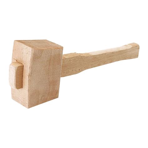 Quality Beech Solid Carpenter Wood Wooden Mallet Hammer Handle ...