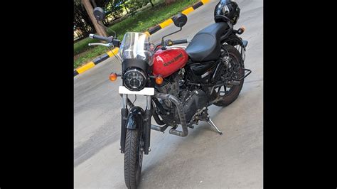 Royal Enfield Thunderbird 350X Modified Additional Accessories Work ...