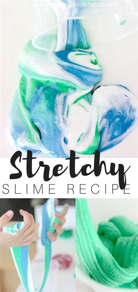 How To Make Slime Without Borax - Little Bins for Little Hands