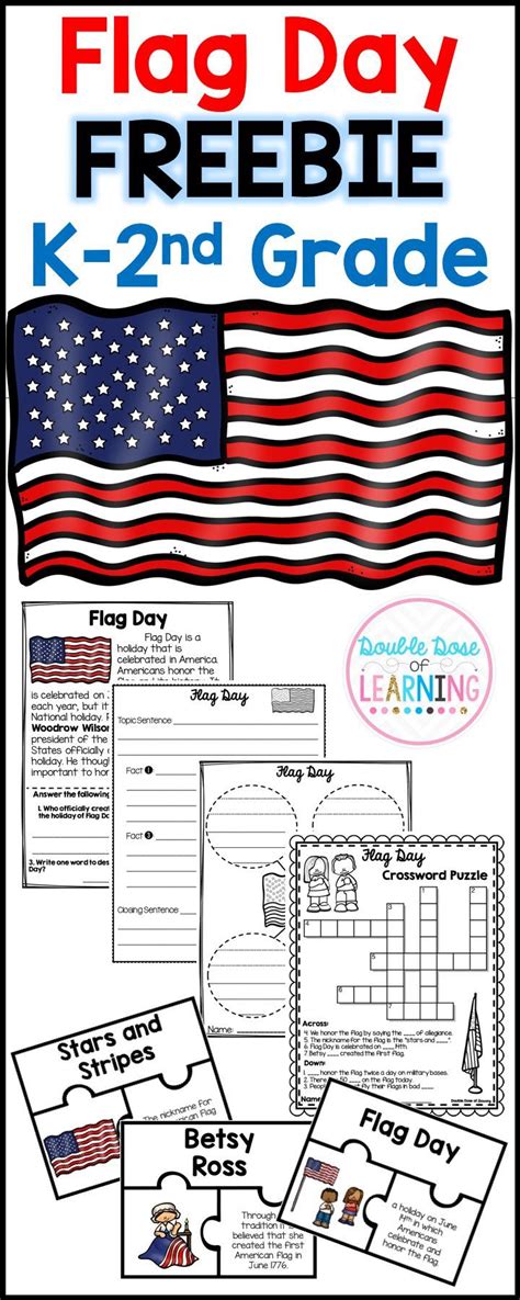 Flag Day Research Unit for K-2nd Grade! | Reading comprehension ...