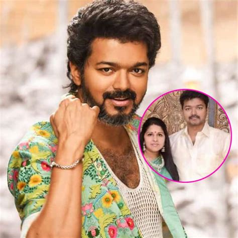 Varisu star Thalapathy Vijay and wife Sangeetha headed for divorce ...