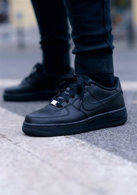 All Black NIKE Air Force 1 | SOLETOPIA