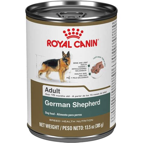 Royal Canin German Shepherd Loaf in Sauce Wet Dog Food, 13.5-oz, case ...