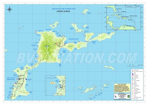 Virgin Gorda Map | BVI Vacation