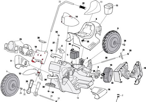 Power Wheels Harley Davidson Parts