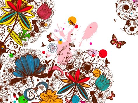 Creative Vintage Floral Backgrounds | Beige, Black, Blue, Brown, Colors ...