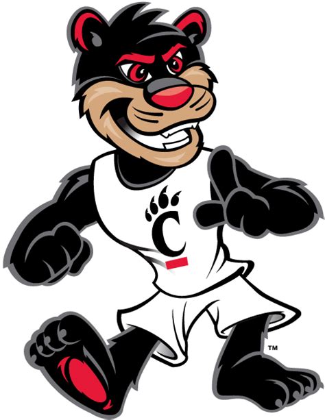 Cincinnati Bearcats Mascot Logo (2006) - Bearcat mascot | Cincinnati ...